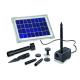 Solarpumpen-Set Verbier <br>4 Düsen, Wassersäule 0.8m, 300l/h