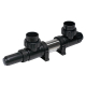 Heizung Edelstahl 1kW <br>bis 5'000 Liter bei Teichabdeckung