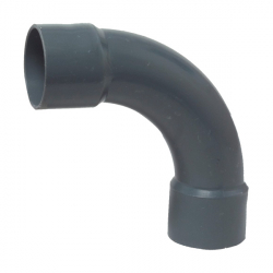 PVC-U Bogen 90 Grad   DIN 8063, PN10