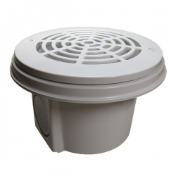 Bodenablauf Rund für Folienbecken D = 50/63mm