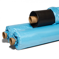 EPDM Kautschukfolie 1.00mm ganze Rolle 9.15x30.50 Meter