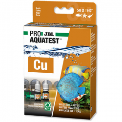 JBL Cu ProAqua Kupfer Test 50 Messungen, 0,1-1,6 mg/l